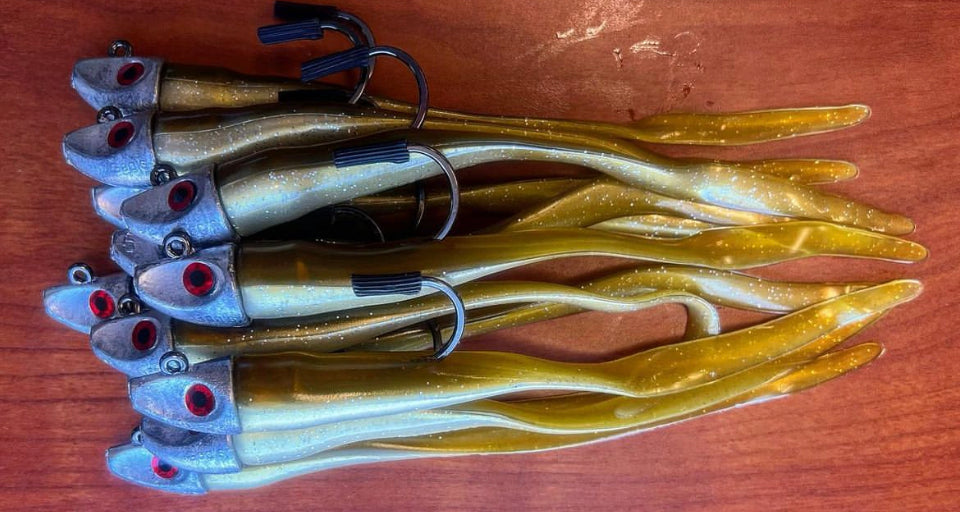 Whip-It Eel : Rigged – Al Gags Fishing Lures