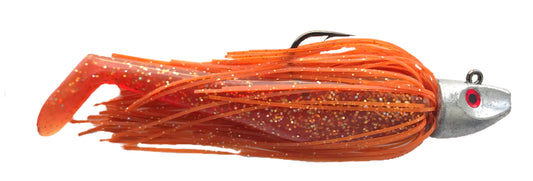 6" Skirted Whip-it fish : Rigged